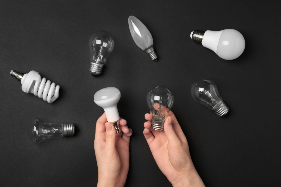 Different Light Bulbs
