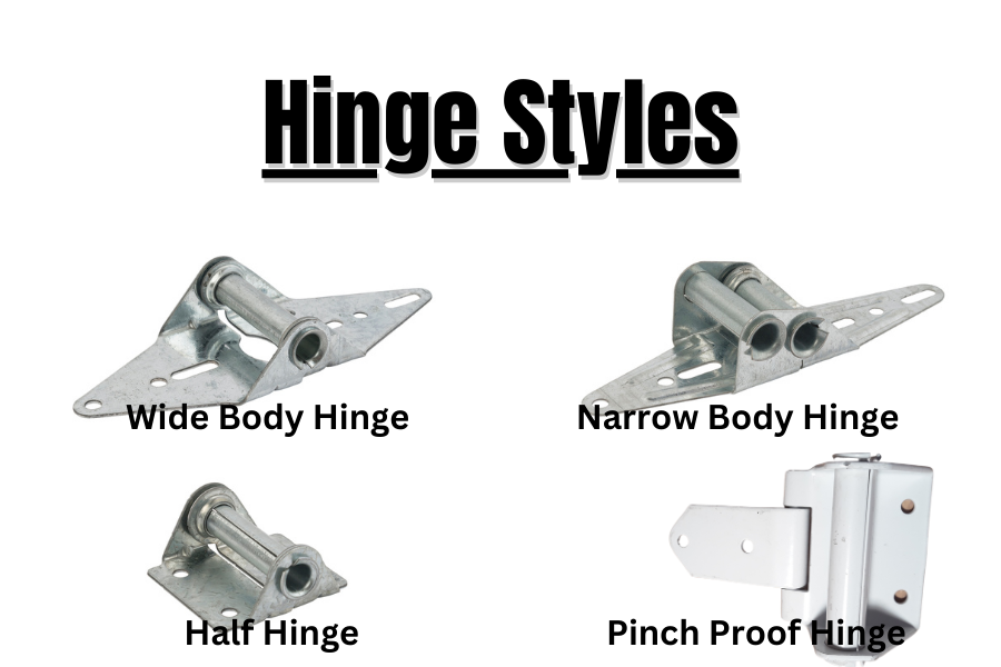 Garage Door Hinge Styles