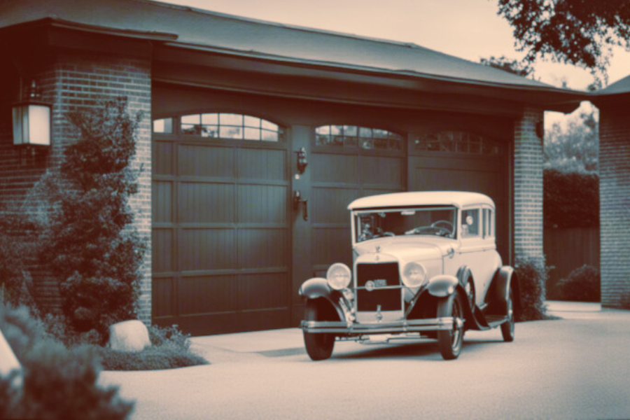 Vintage Garage Door