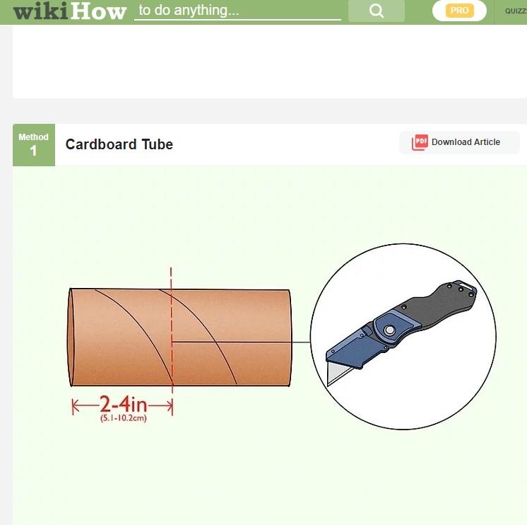 Wikihow website
